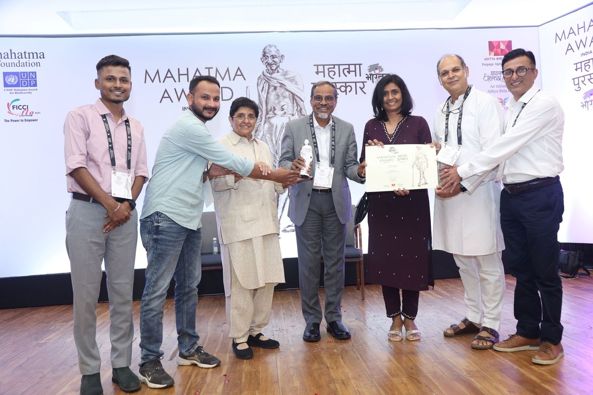 Mahatma Gandhi Award 2024 ceremony - CSR Excellence in Eradication of Hunger and Malnutrition