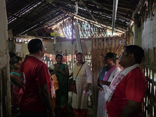 Shasmi Gogoi's family stepping forward together to help flood-affected neighbours