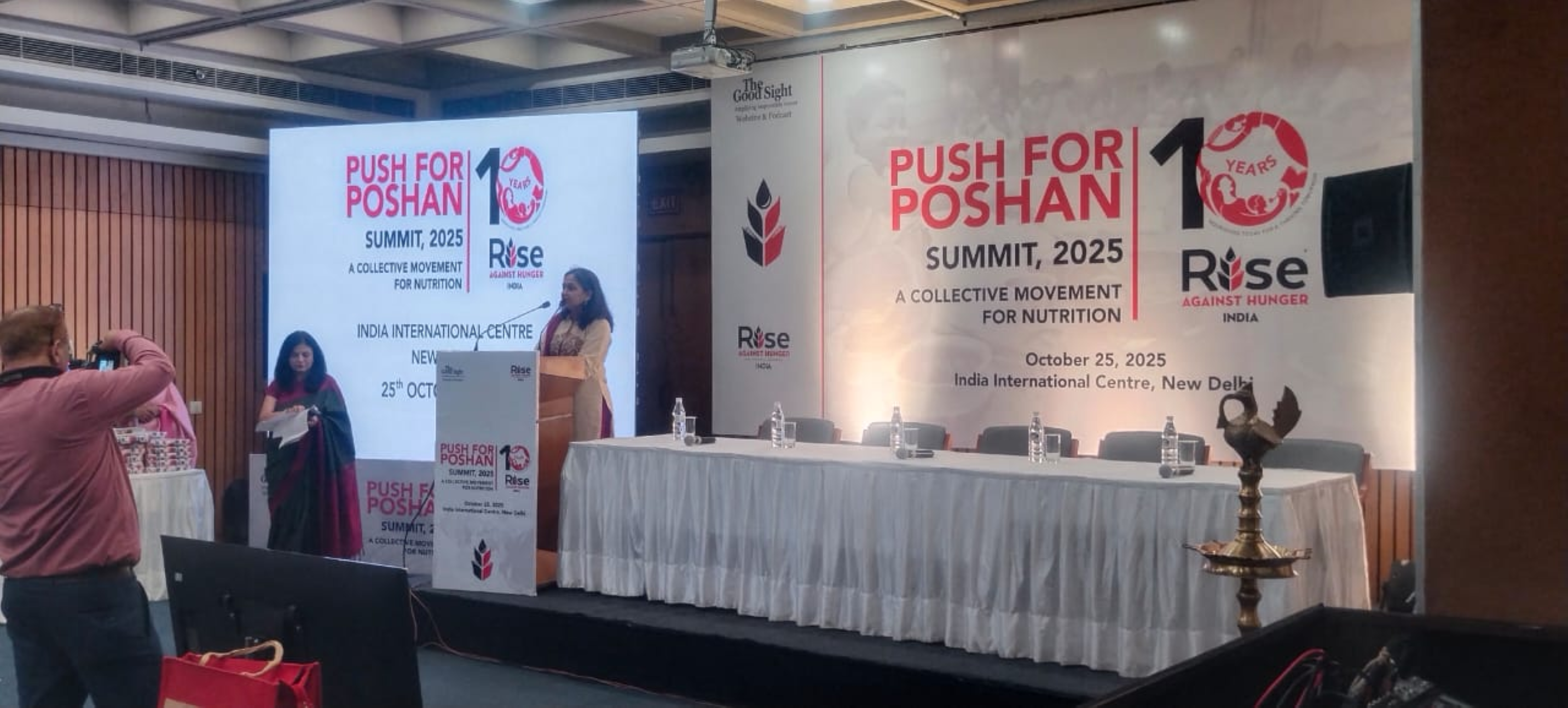 Push for Poshan Summit 2025 at India International Centre, New Delhi