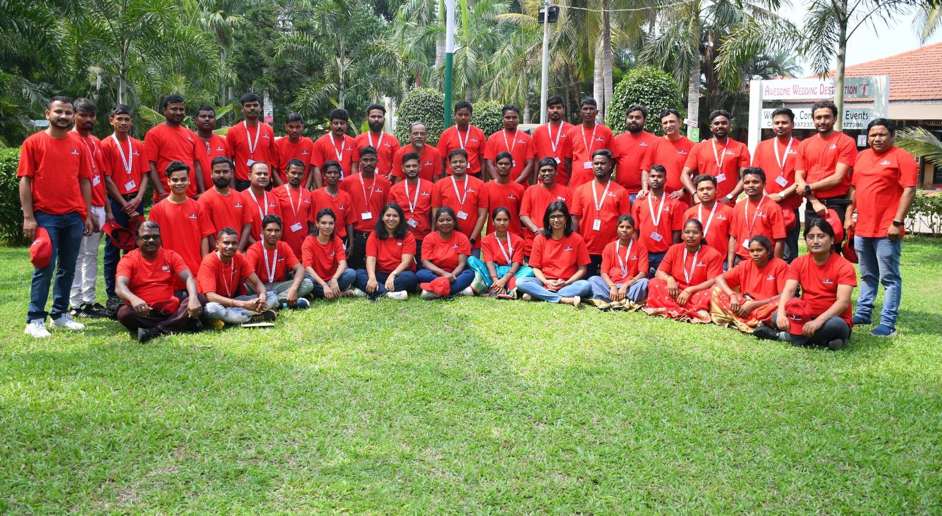 Rise Against Hunger India team