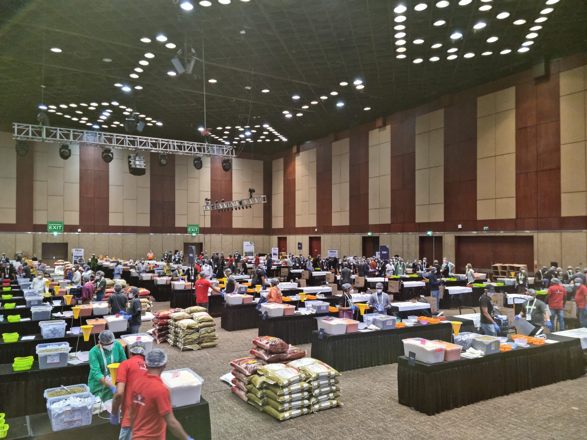 Rise Against Hunger India meal packaging event