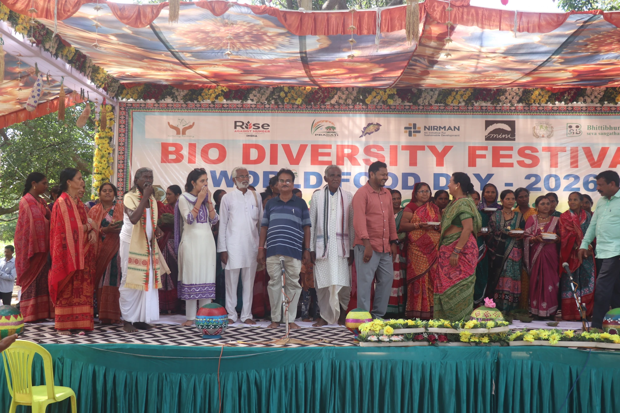 Celebrating Biodiversity and Food Heritage: World Food Day at Kharamal, Bargarh