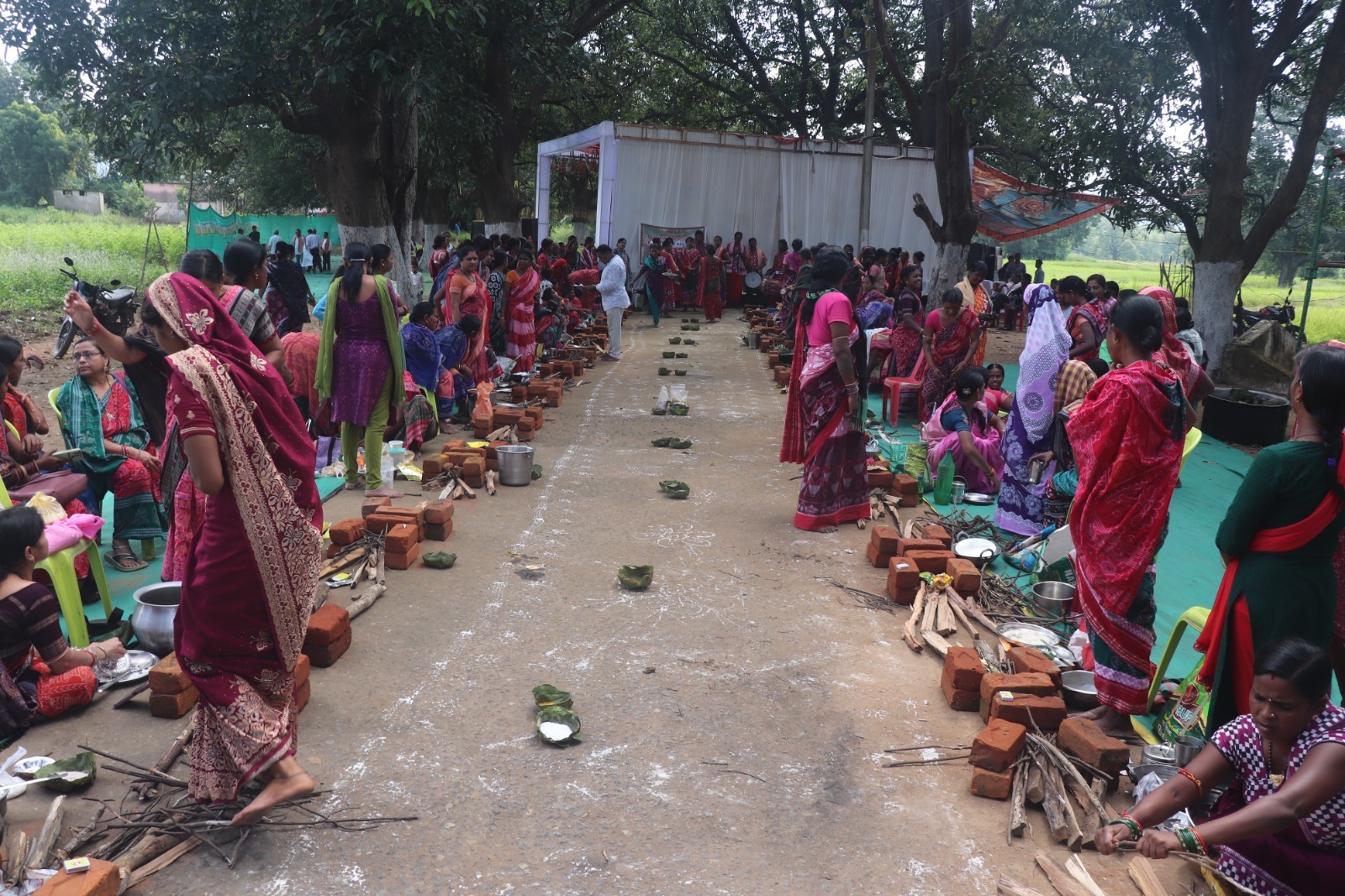 Seed Festival with community members and Self-Help Groups